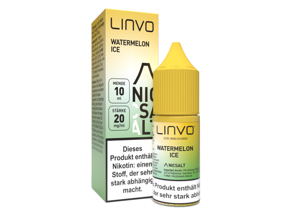 Linvo - Watermelon Ice - Nikotinsalz Liquid