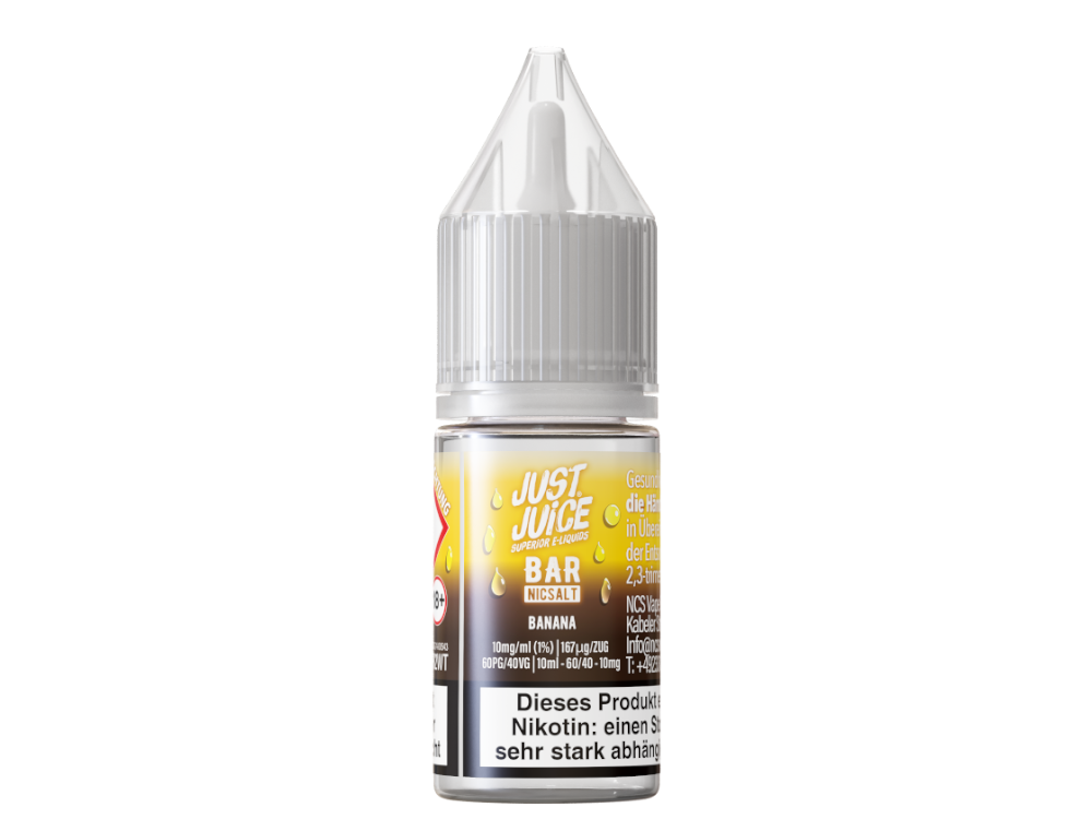 Just Juice - Bar - Nikotinsalz Liquid Just Juice - Bar - Nikotinsalz Liquid