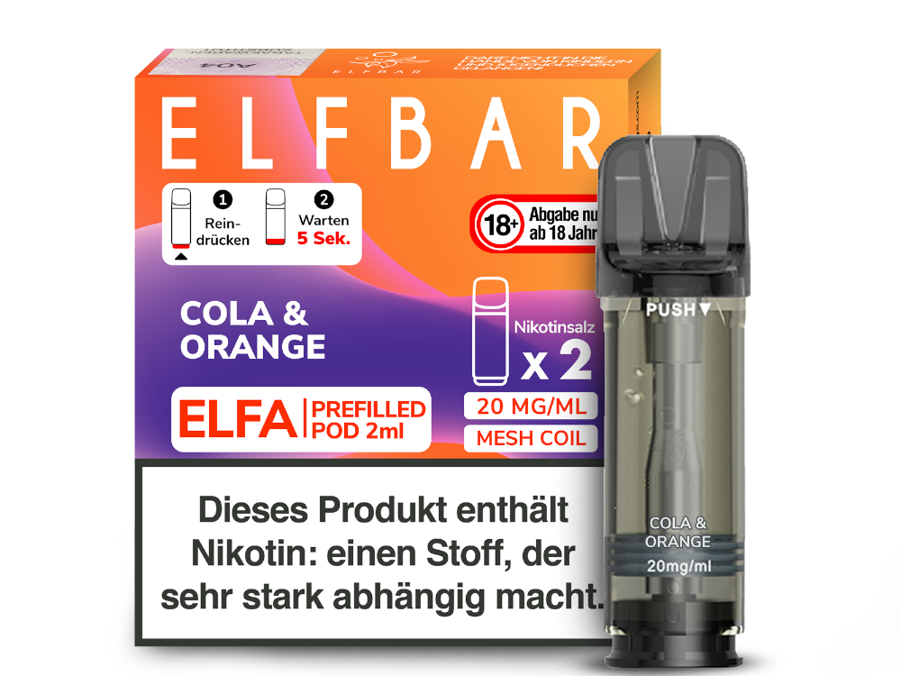 Elfbar Elfa Pod (2 Stück pro Packung)