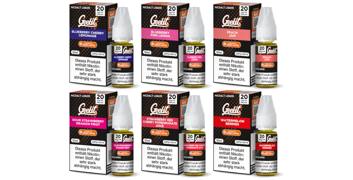 GeekVape - Geekit - Nikotinsalz Liquid