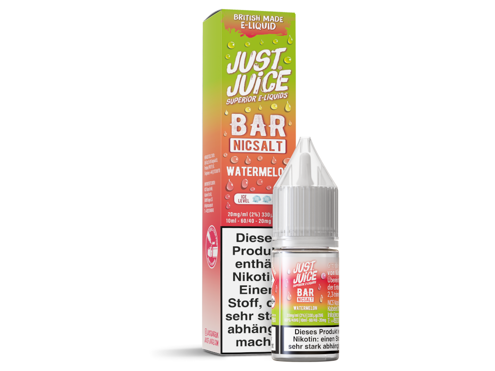 Just Juice - Bar - Nikotinsalz Liquid Just Juice - Bar - Nikotinsalz Liquid