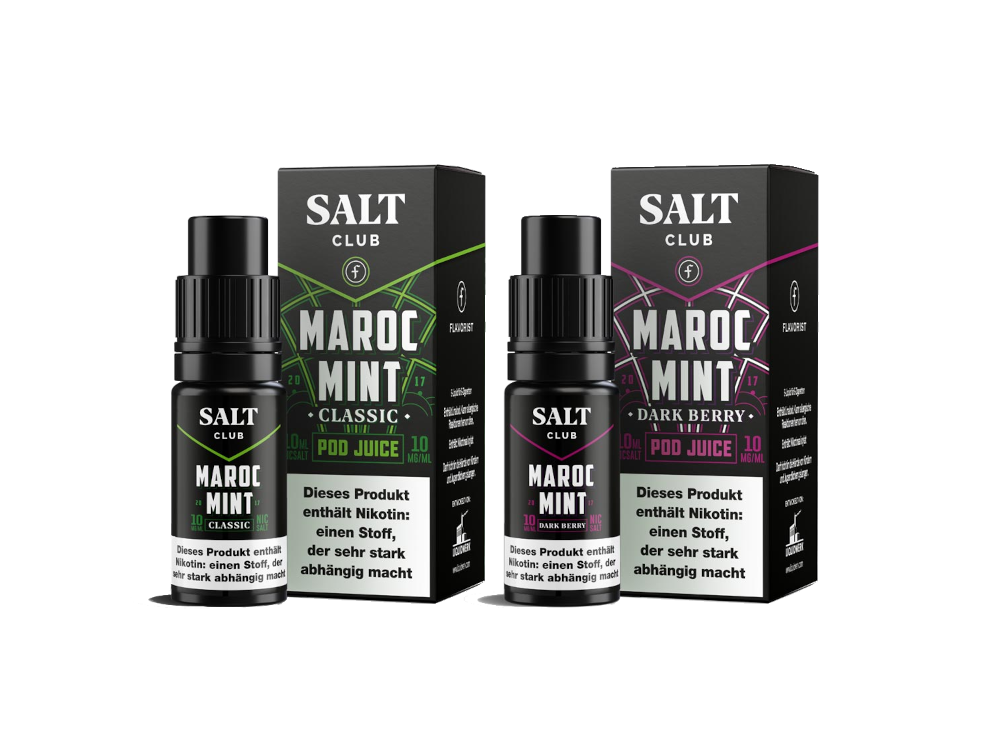 Salt Club - Flavorist Maroc Mint - Nikotinsalz Liquid