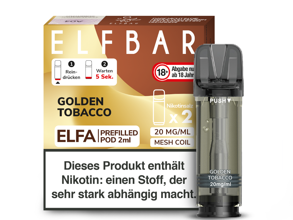 Elfbar Elfa Pod (2 Stück pro Packung) Elfbar Elfa Pod (2 Stück pro Packung)