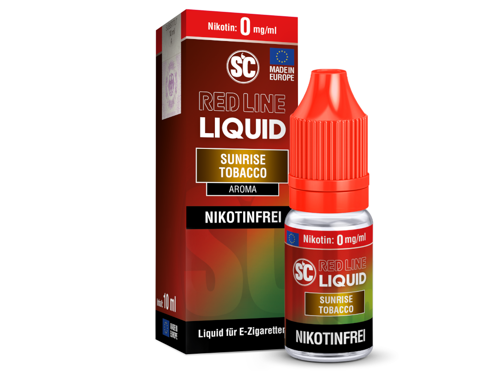 SC - Red Line - Sunrise Tobacco - Nikotinsalz Liquid SC - Red Line - Sunrise Tobacco - Nikotinsalz Liquid