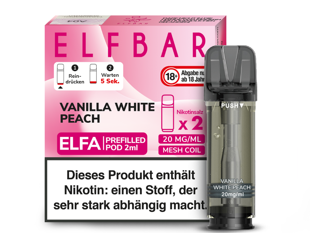 Elfbar Elfa Pod (2 Stück pro Packung) Elfbar Elfa Pod (2 Stück pro Packung)