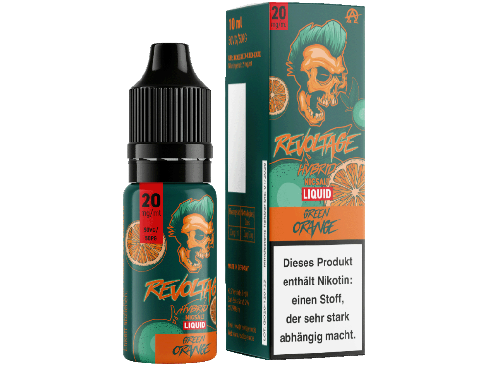 Revoltage - Hybrid Nikotinsalz Liquid Revoltage - Hybrid Nikotinsalz Liquid