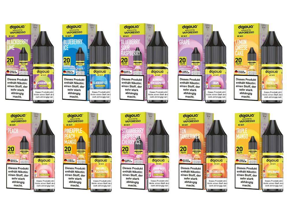 Vaporesso - Dojoliq - Nikotinsalz Liquid 