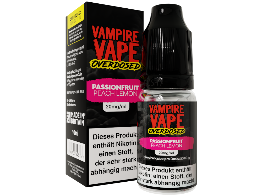 Vampire Vape - Overdosed - Nikotinsalz Liquid