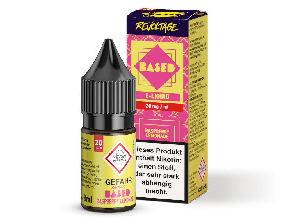 Revoltage - BASED - Hybrid Nikotinsalz Liquid 8 ml Revoltage - BASED - Hybrid Nikotinsalz Liquid 8 ml
