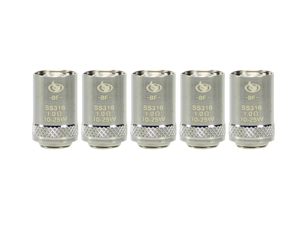 InnoCigs BF SS316 Heads (5 Stück pro Packung) InnoCigs BF SS316 Heads (5 Stück pro Packung)