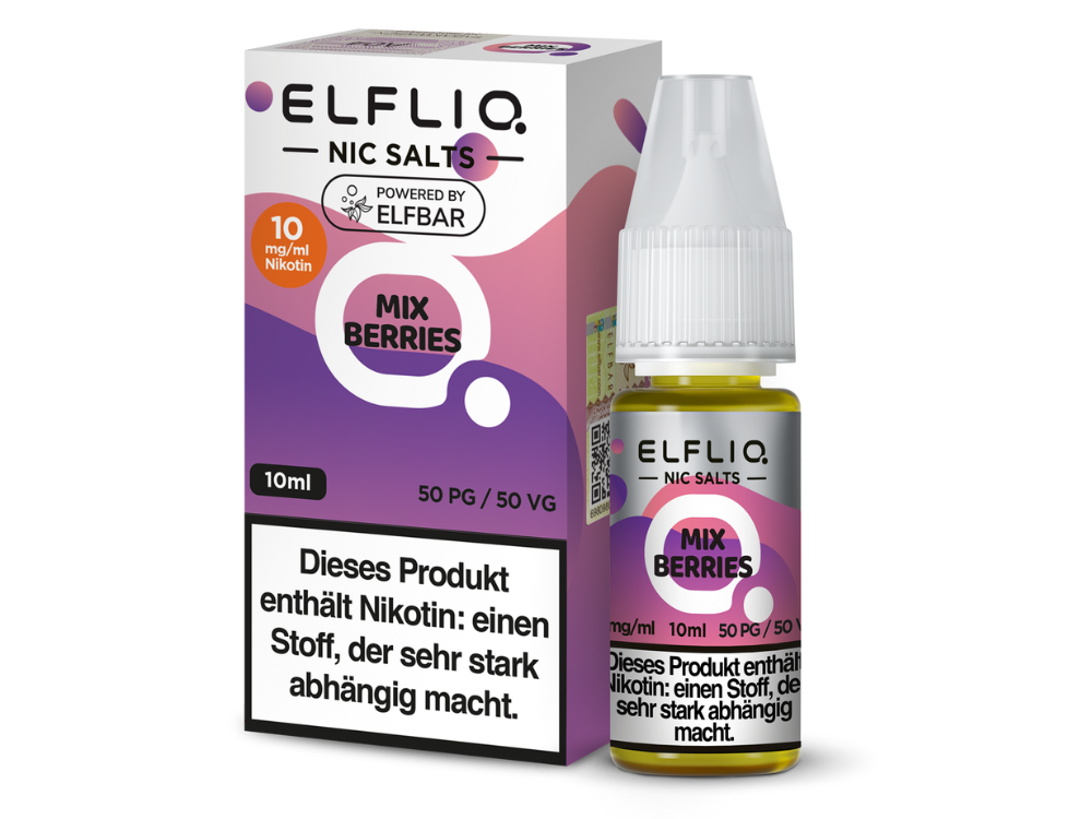 ELFLIQ - Mix Berries - Nikotinsalz Liquid ELFLIQ - Mix Berries - Nikotinsalz Liquid