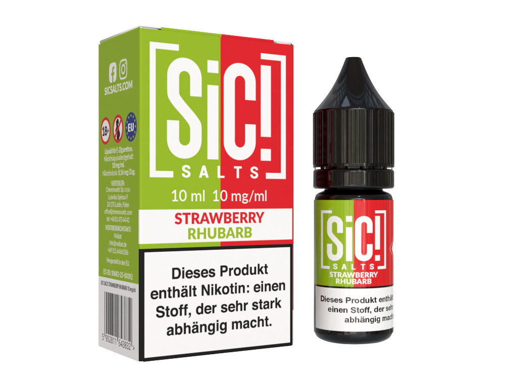 SiC! Salts - Nikotinsalz Liquid SiC! Salts - Nikotinsalz Liquid