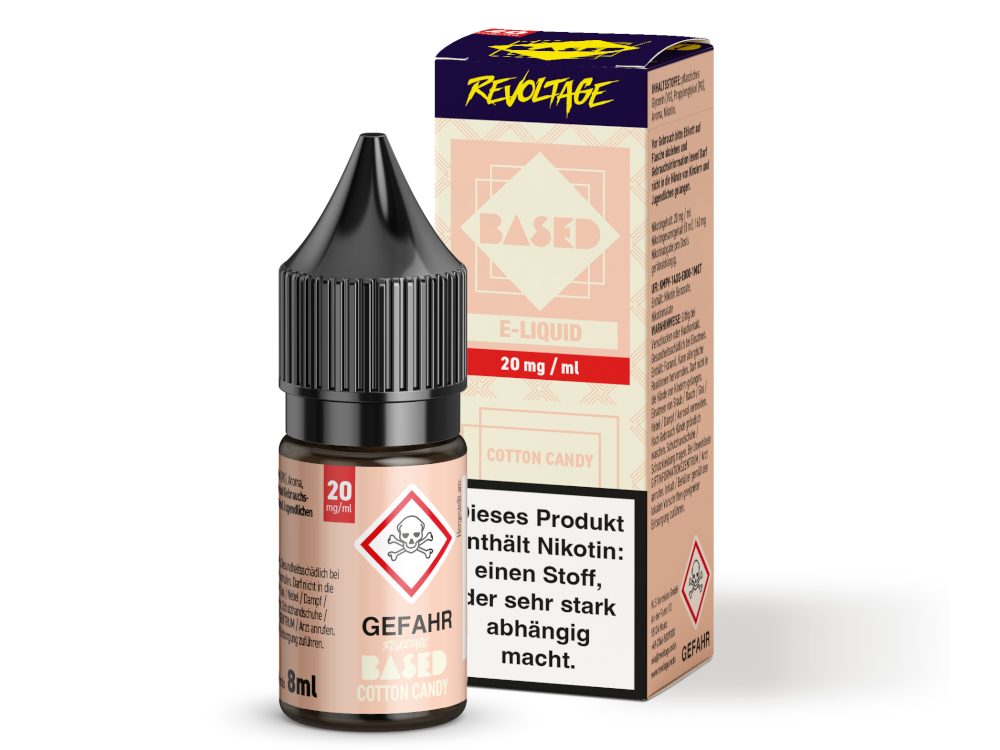 Revoltage - BASED - Hybrid Nikotinsalz Liquid 8 ml Revoltage - BASED - Hybrid Nikotinsalz Liquid 8 ml