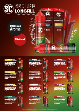 SC Red Line Longfills Liquidkarte