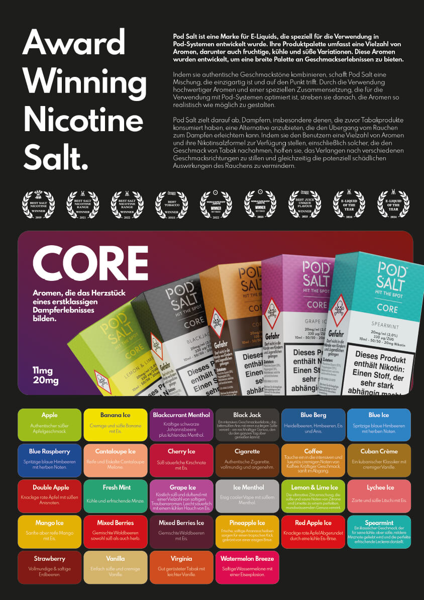Pod Salt CORE