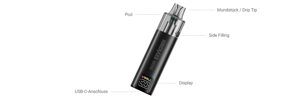 Uwell Nunchaku Mini – Aufbau