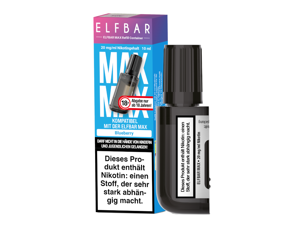 Elfbar Max Refill Container Blueberry