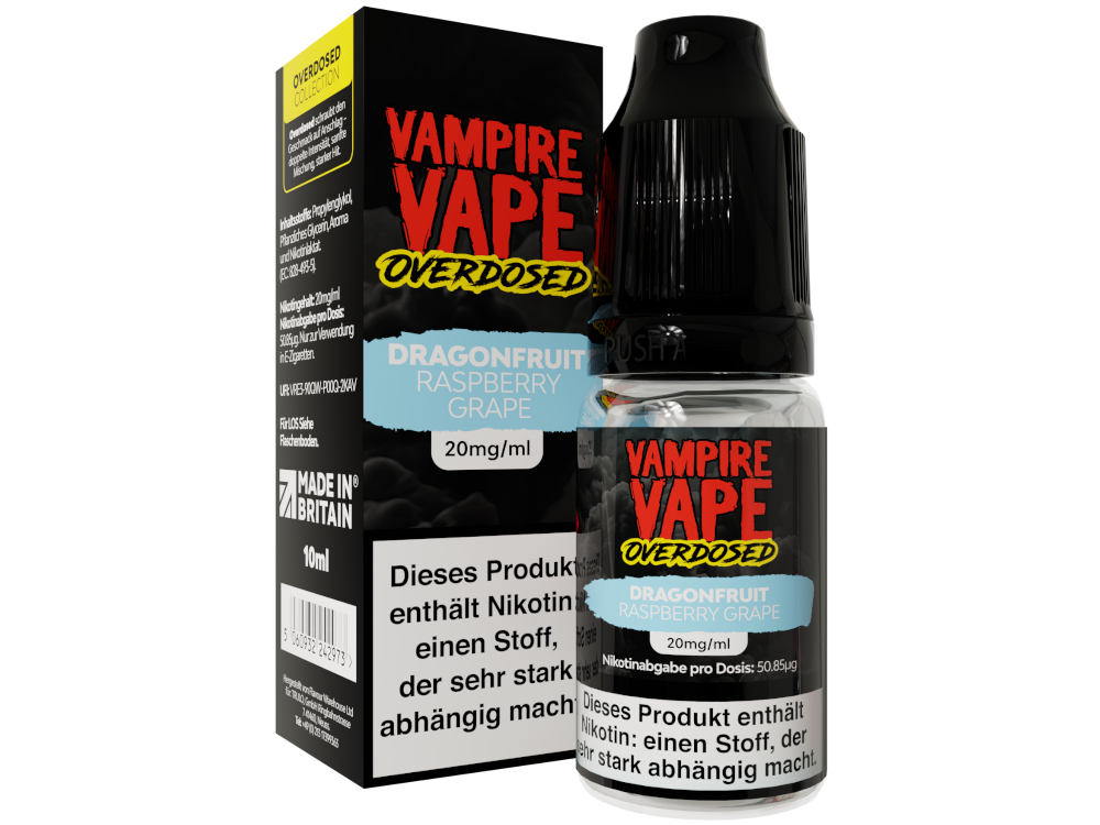 Vampire Vape - Overdosed - Nikotinsalz Liquid