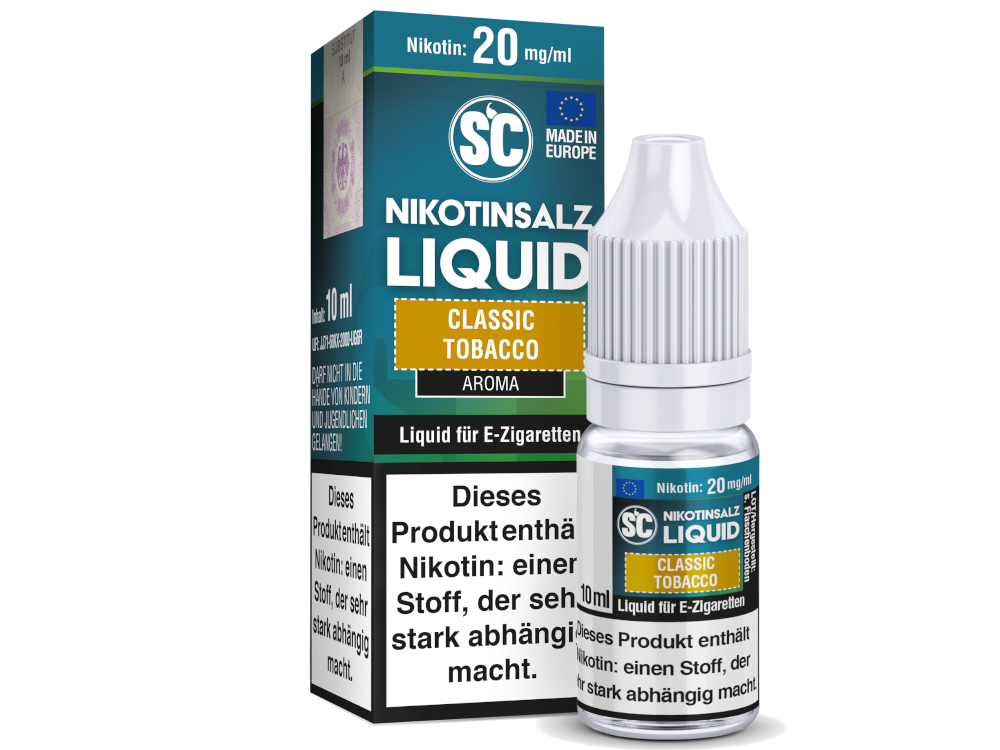 SC - Classic Tobacco - Nikotinsalz Liquid