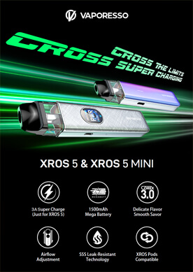 Vaporesso XROS 5 und XROS 5 Mini
