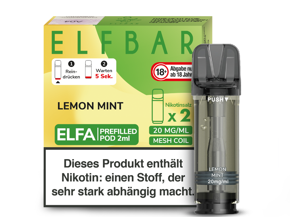 Elfbar Elfa Pod (2 Stück pro Packung)