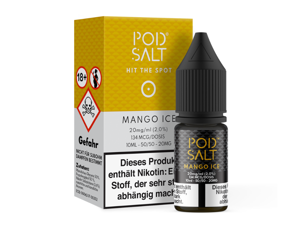 Pod Salt - Mango Ice - Nikotinsalz Liquid 