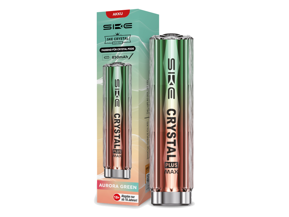 SKE Crystal Plus MAX Akku 850 mAh