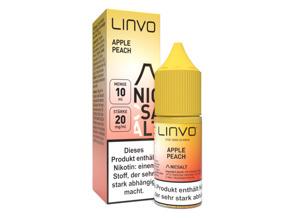 Linvo - Apple Peach - Nikotinsalz Liquid