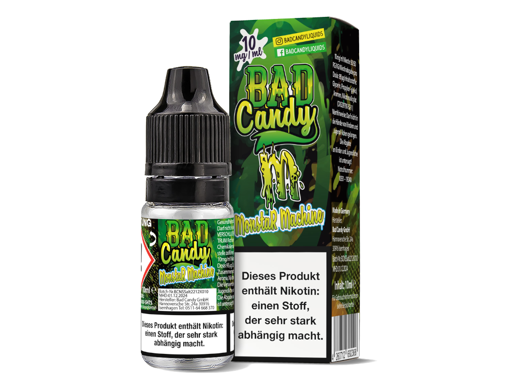Bad Candy Liquids - Monstar Machine - Nikotinsalz Liquid