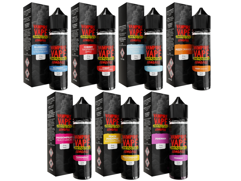 Vampire Vape - Overdosed - Longfills 10 ml