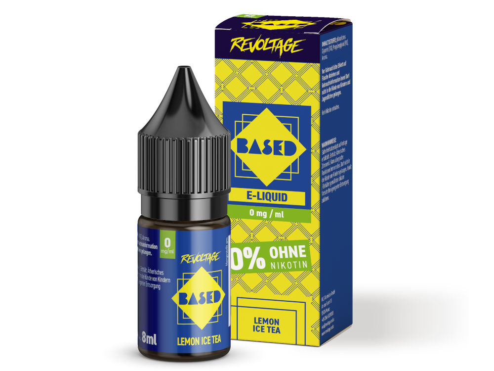 Revoltage - BASED - Hybrid Nikotinsalz Liquid 8 ml Revoltage - BASED - Hybrid Nikotinsalz Liquid 8 ml