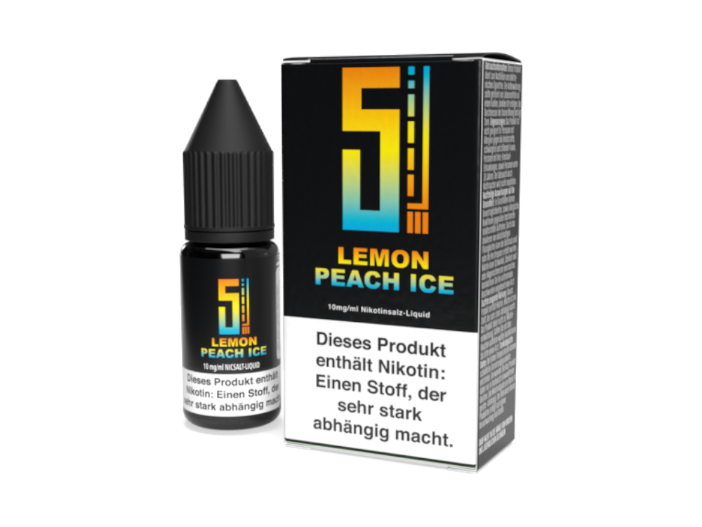 5EL - Lemon Peach Ice - Nikotinsalz Liquid 5EL - Lemon Peach Ice - Nikotinsalz Liquid