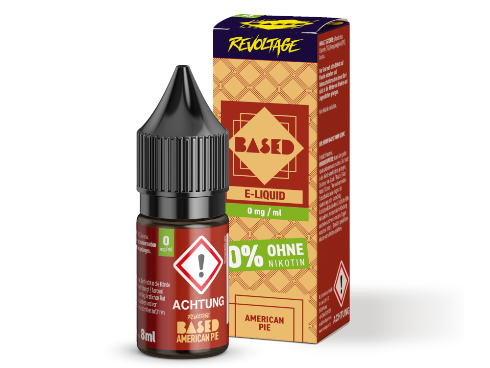 Revoltage - BASED - Hybrid Nikotinsalz Liquid 8 ml Revoltage - BASED - Hybrid Nikotinsalz Liquid 8 ml