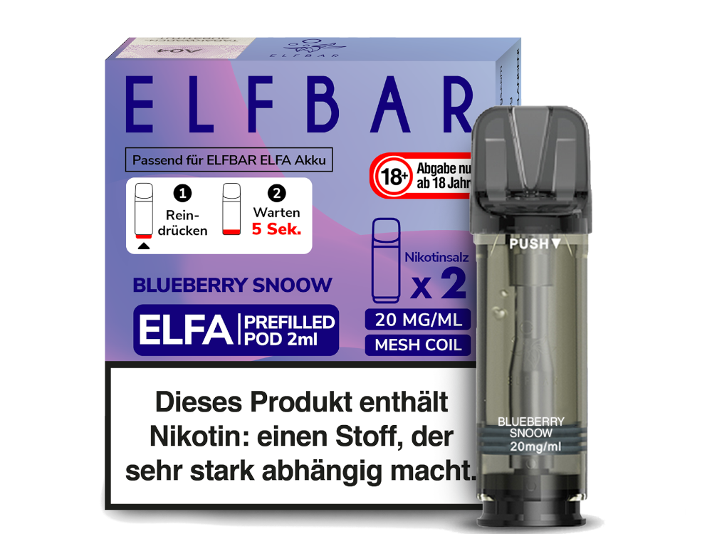 Elfbar Elfa Pod (2 Stück pro Packung)