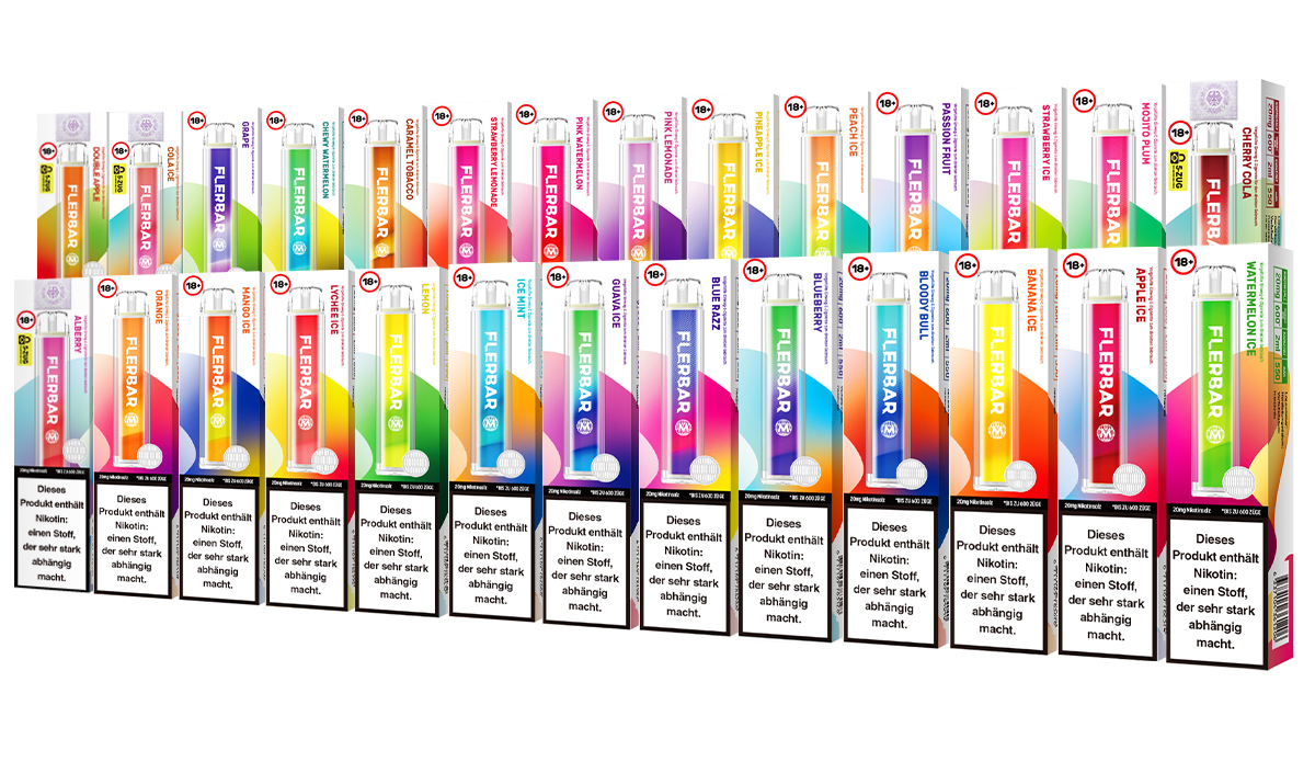 Flerbar M Einweg E-Zigarette