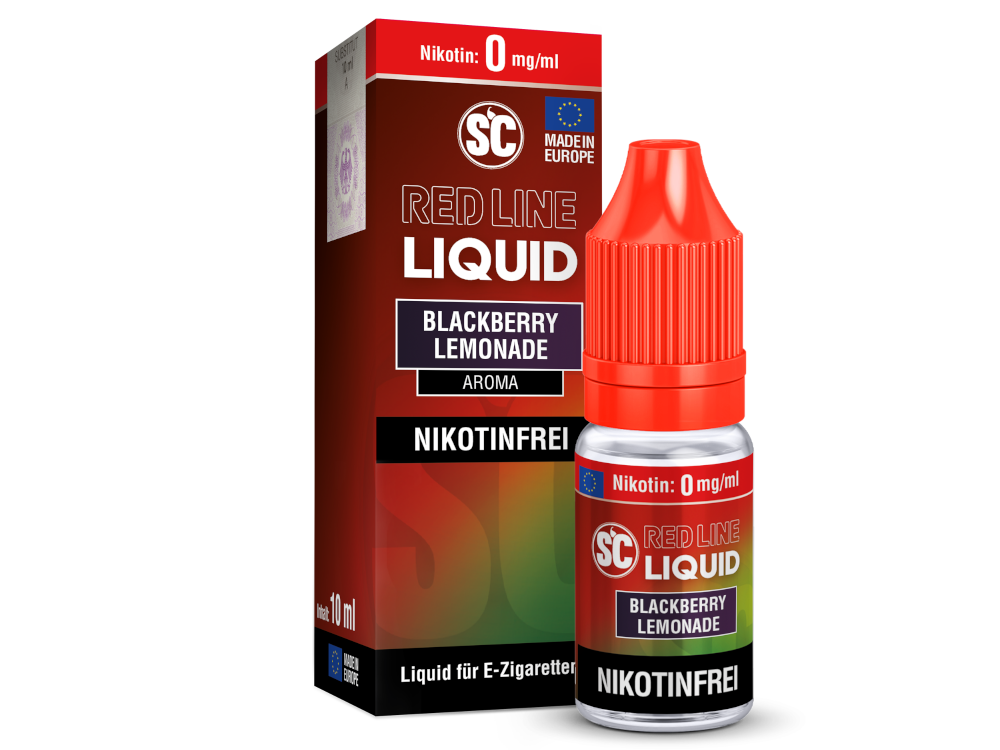 SC - Red Line - Blackberry Lemonade - Nikotinsalz Liquid 
