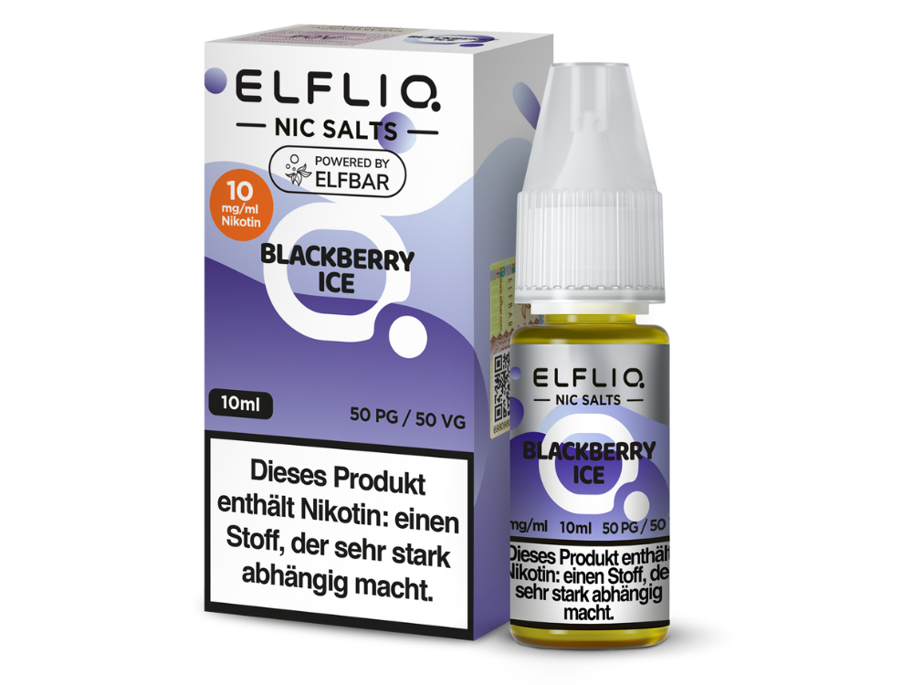 ELFLIQ - Blackberry Ice - Nikotinsalz Liquid ELFLIQ - Blackberry Ice - Nikotinsalz Liquid