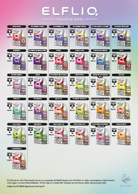 ELFLIQ NicSalts Liquidkarte