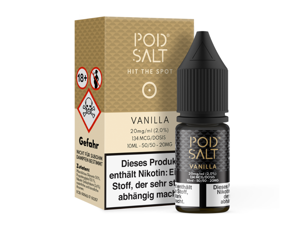 Pod Salt - Vanilla - Nikotinsalz Liquid 