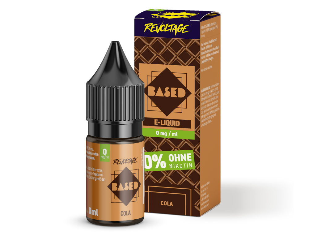 Revoltage - BASED - Hybrid Nikotinsalz Liquid 8 ml Revoltage - BASED - Hybrid Nikotinsalz Liquid 8 ml