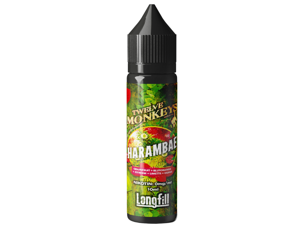 Twelve Monkeys - Longfills 10 ml Twelve Monkeys - Longfills 10 ml