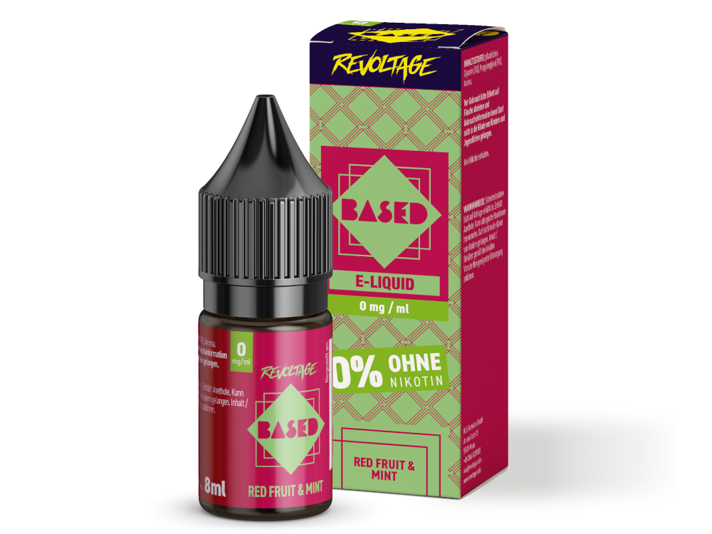 Revoltage - BASED - Hybrid Nikotinsalz Liquid 8 ml Revoltage - BASED - Hybrid Nikotinsalz Liquid 8 ml