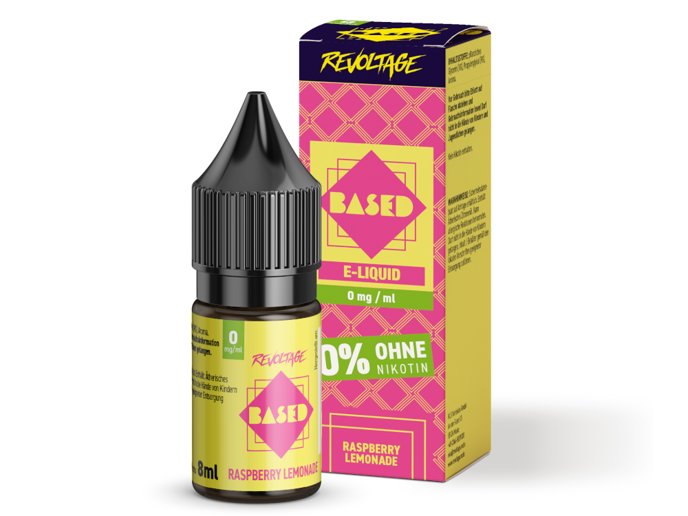 Revoltage - BASED - Hybrid Nikotinsalz Liquid 8 ml Revoltage - BASED - Hybrid Nikotinsalz Liquid 8 ml