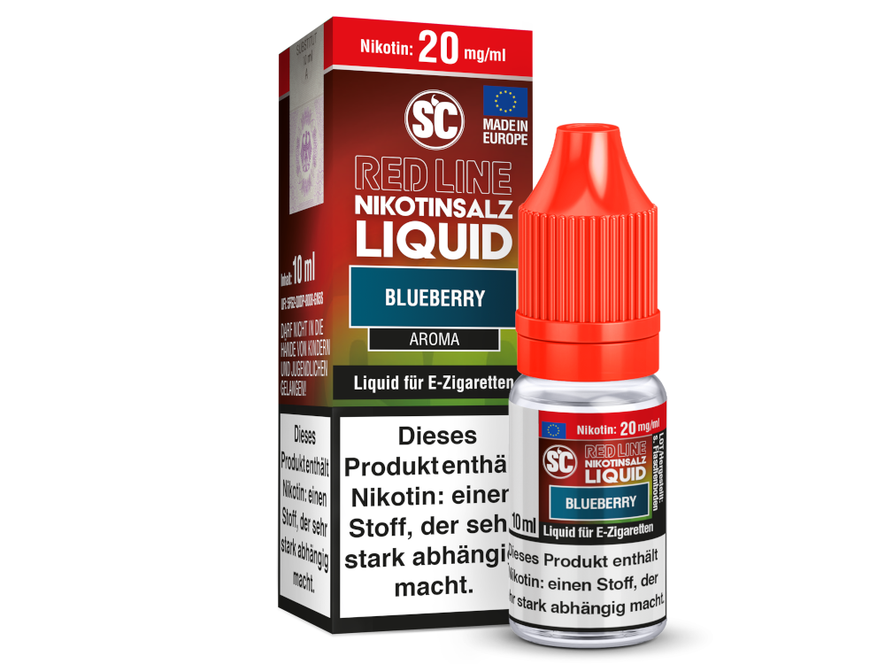 SC - Red Line - Blueberry - Nikotinsalz Liquid
