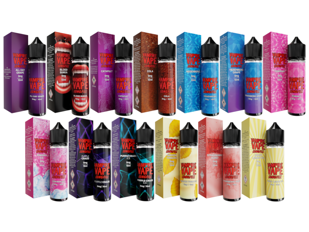 Vampire Vape - Longfills 10 ml