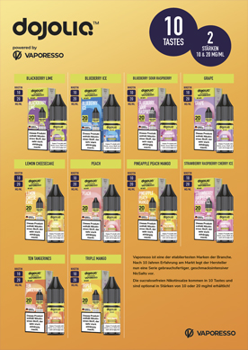 Vaporesso Dojoliq Liquidkarte