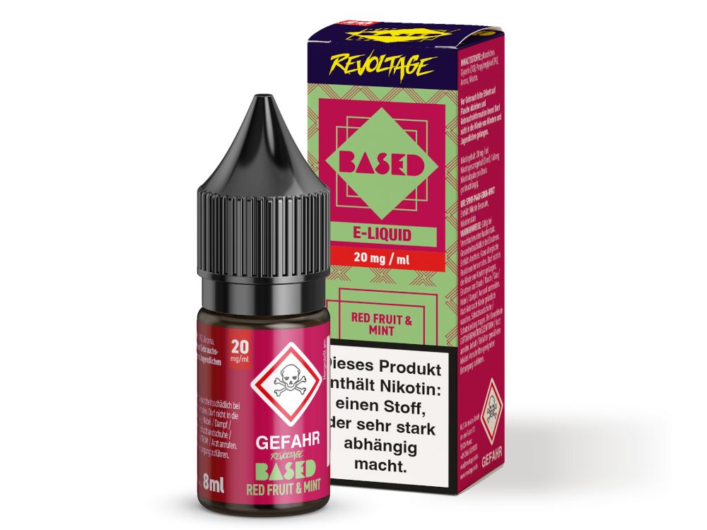 Revoltage - BASED - Hybrid Nikotinsalz Liquid 8 ml Revoltage - BASED - Hybrid Nikotinsalz Liquid 8 ml