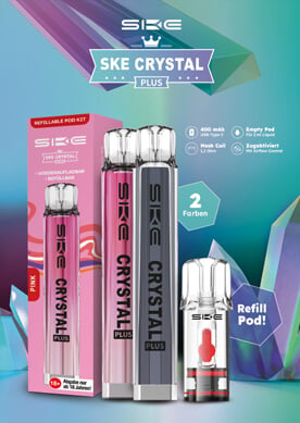 SKE Crystal Plus Pod Kit Poster