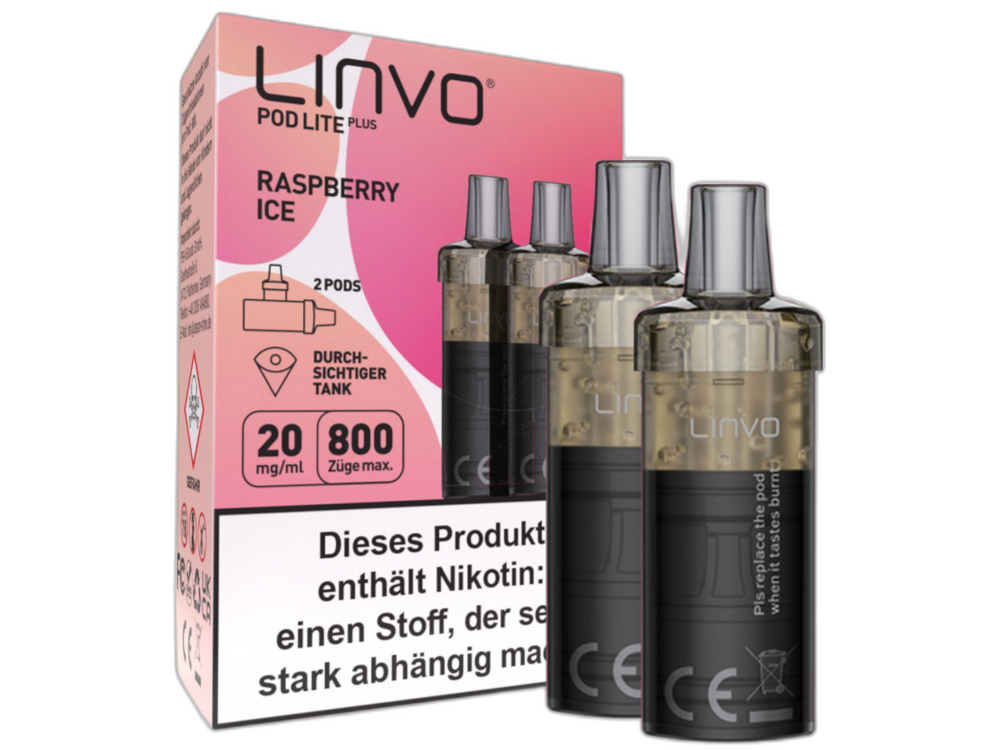 Linvo Pod Lite Plus Cartridge (2 Stück pro Packung)