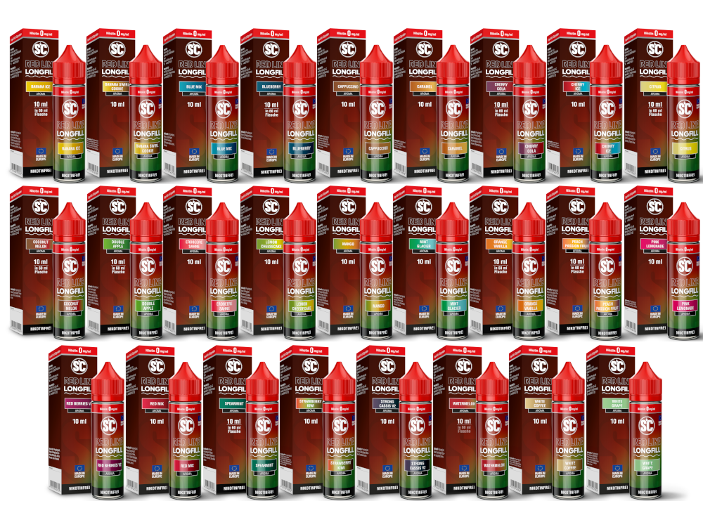 SC - Red Line - Longfills 10 ml